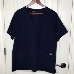 Navy Blue Scrub Set - XXL/XXLT Casma Top and Kade Tall Pants